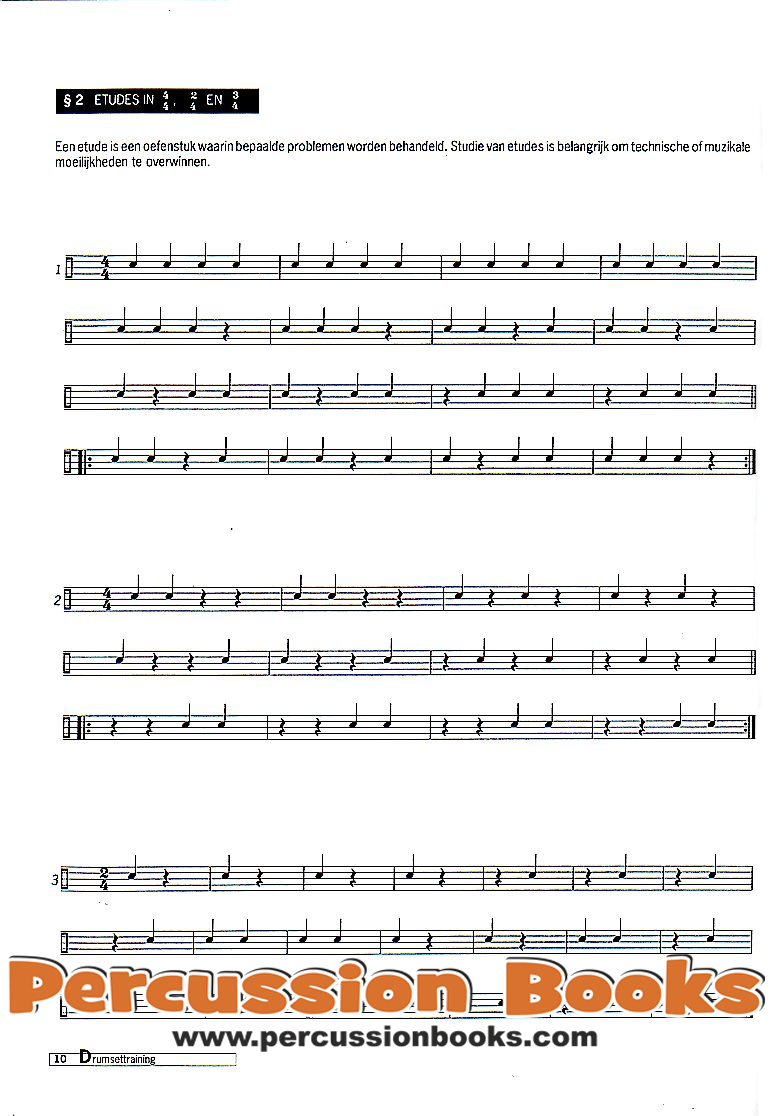 Drumset training Sample 1